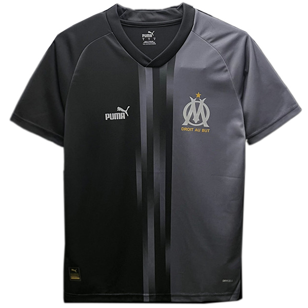 Olympique de Marseille special jersey soccer uniform men's black football kit tops sport shirt 2023-2024